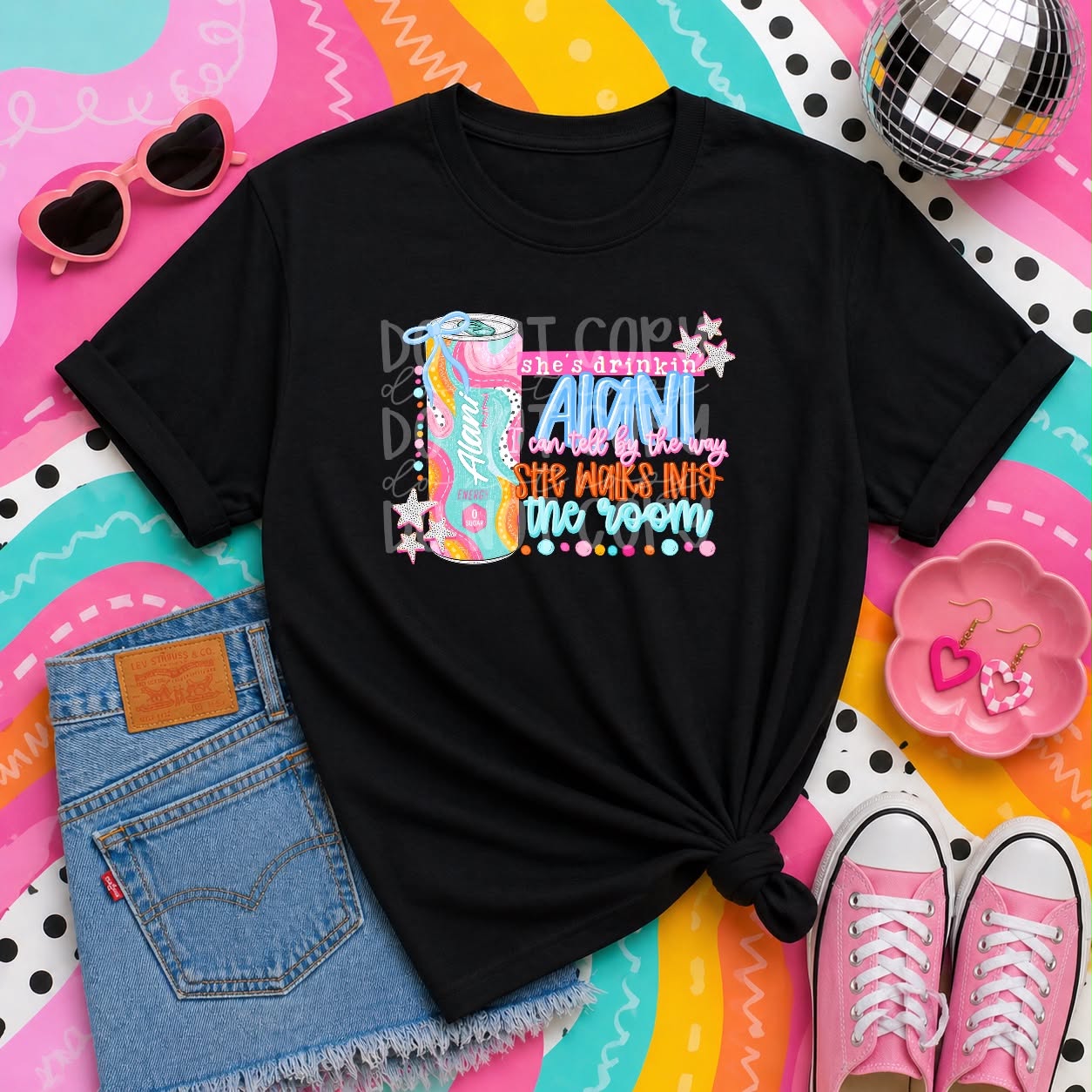 She's Drinkin' PNG Design
