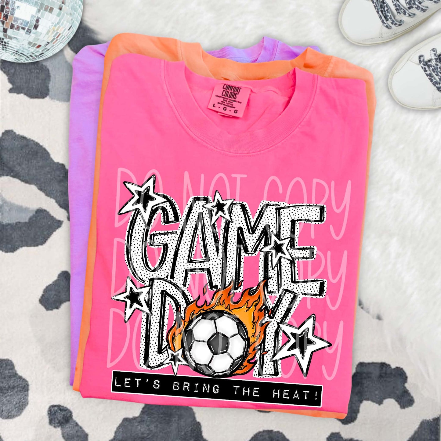 Game Day Bring The Heat Sports PNG Design