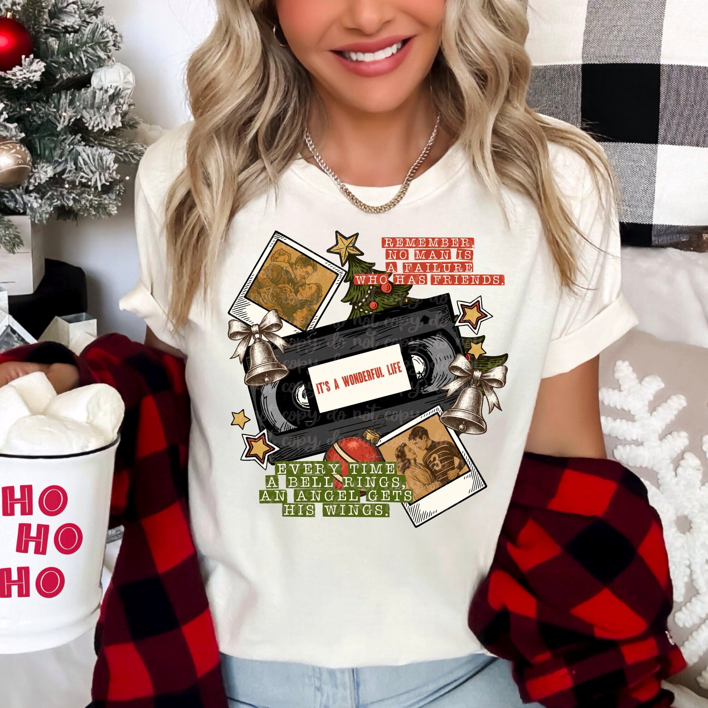 Wonderful Life VHS PNG Design