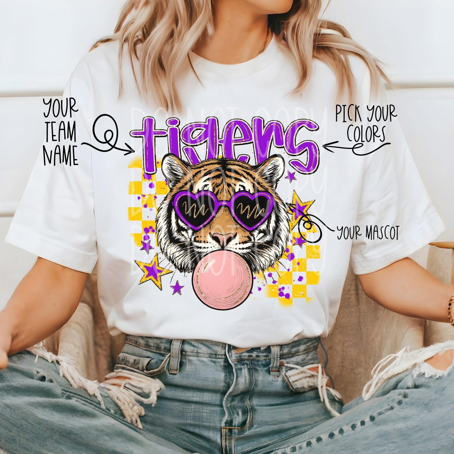 CUSTOM Mascot Bubblegum PNG Design