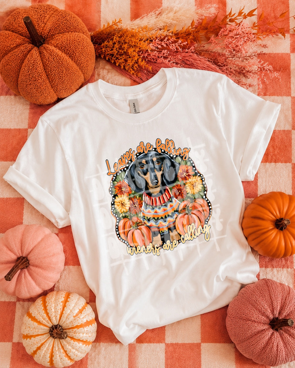 Leaves are Falling Wieners are Calling PNG Design
