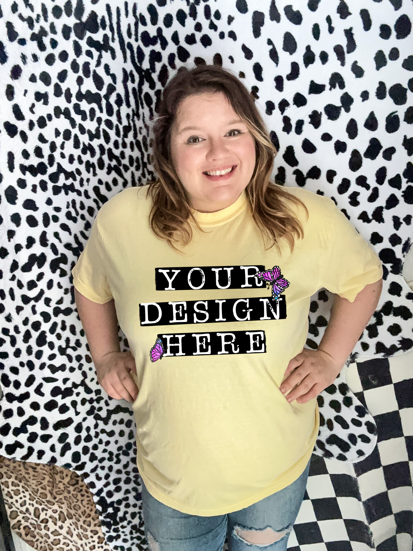 CC Butter T Shirt Jenni Mock Up