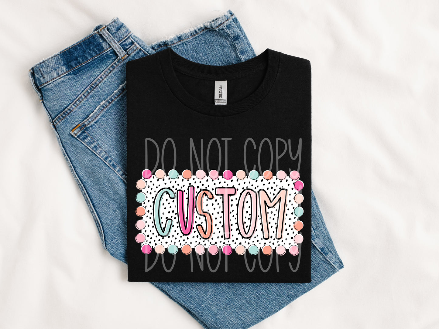 CUSTOM summer Dots PNG Design