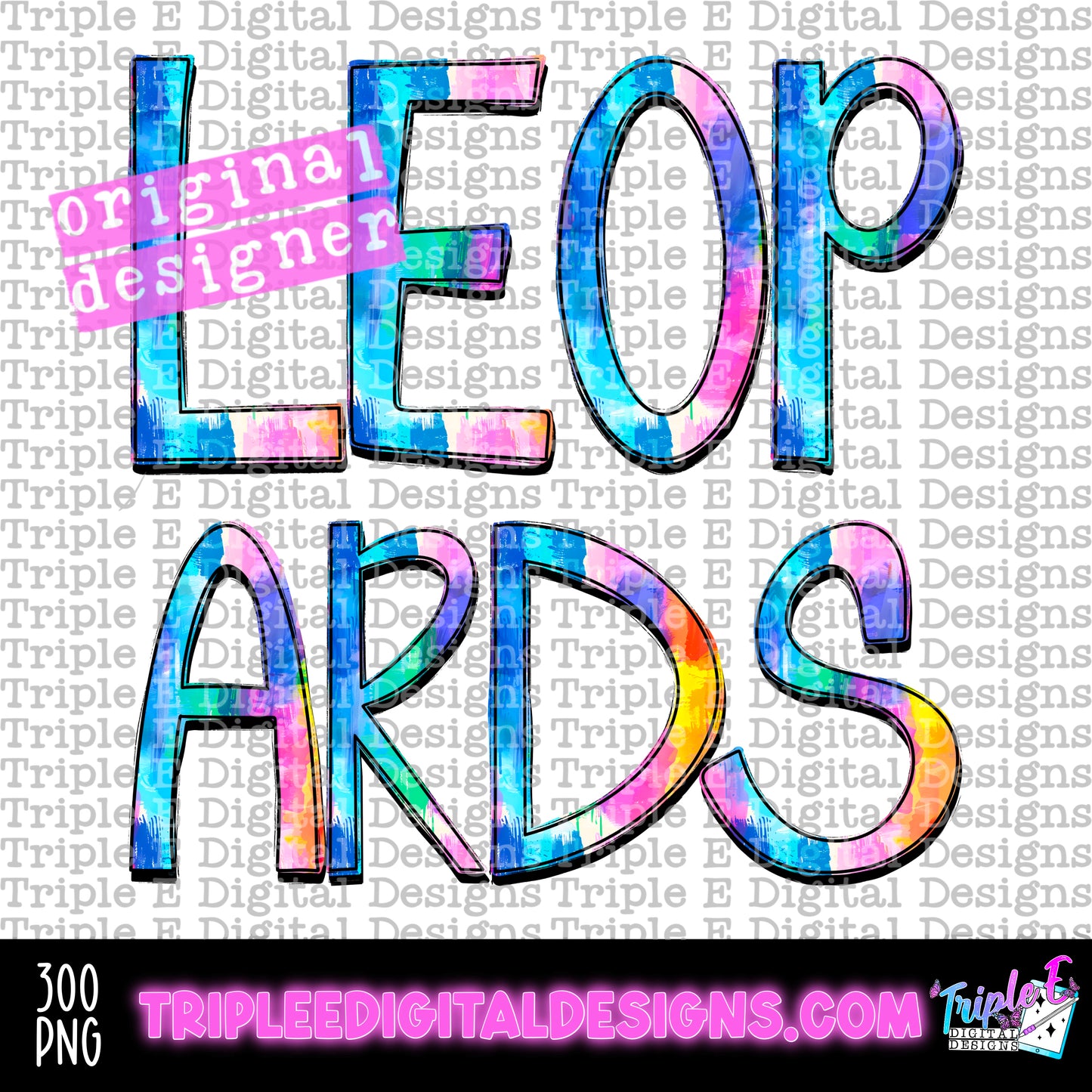 Leopards WC PNG Design