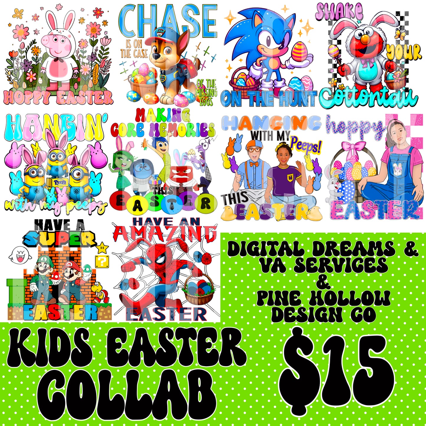 KIDS EASTER COLLAB W/ DIGITAL DREAMS AND VA SERVICES