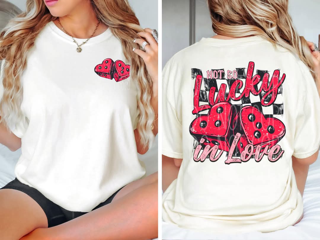 Not So Lucky PNG Design