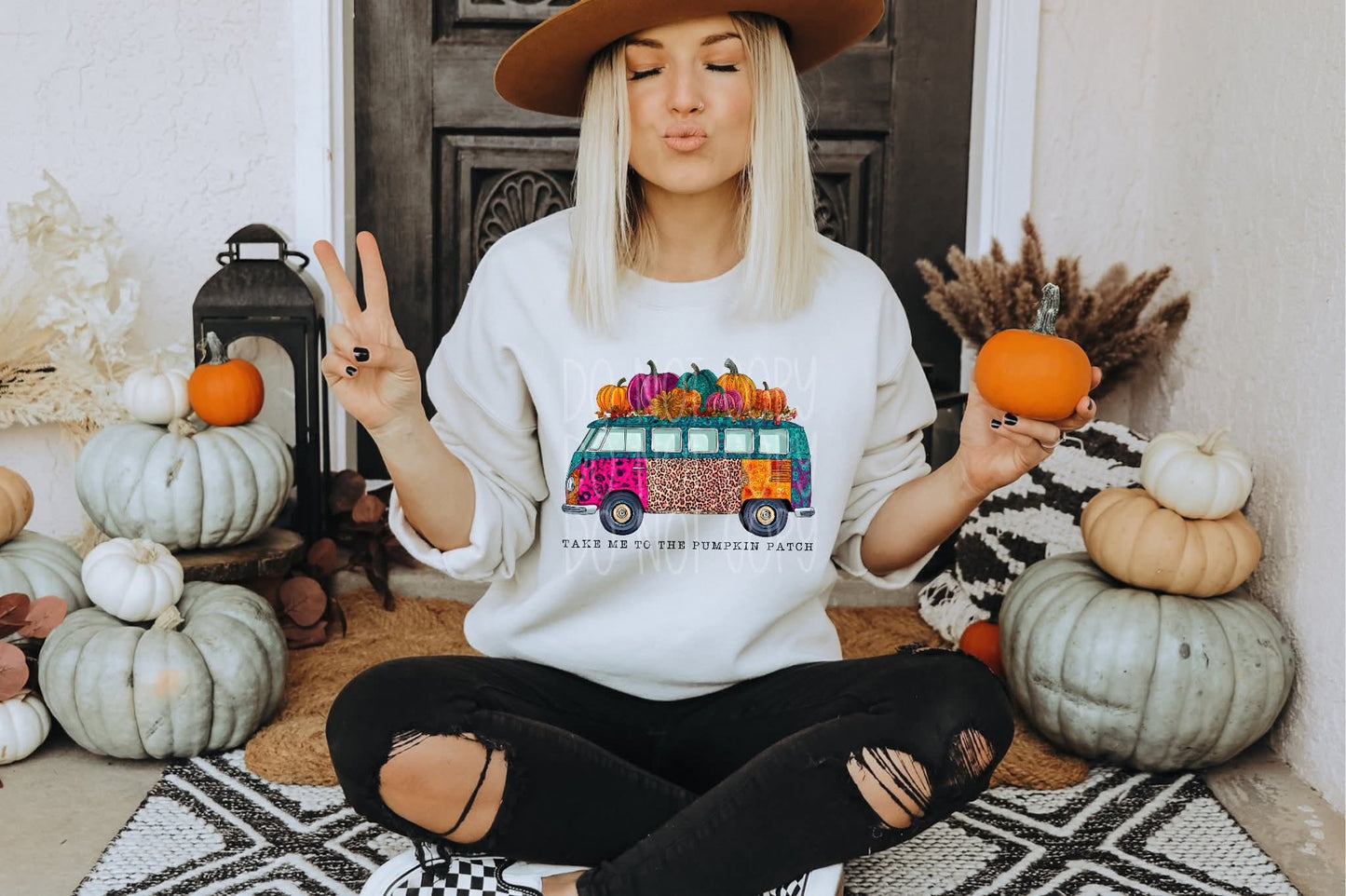 Take Me To The Pumpkin Patch PNG Design