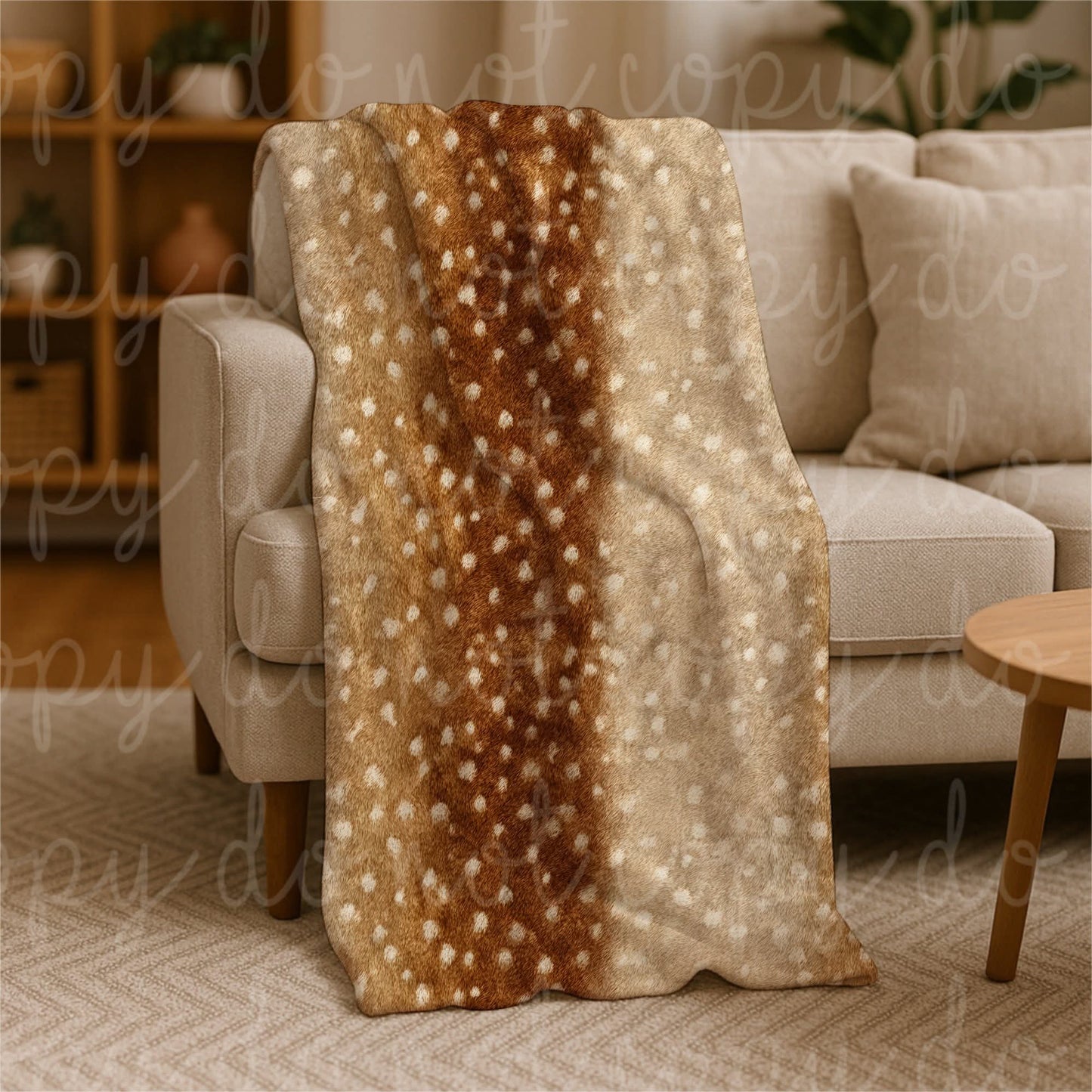 DEER PRINT SEAMLESS PNG DESIGN