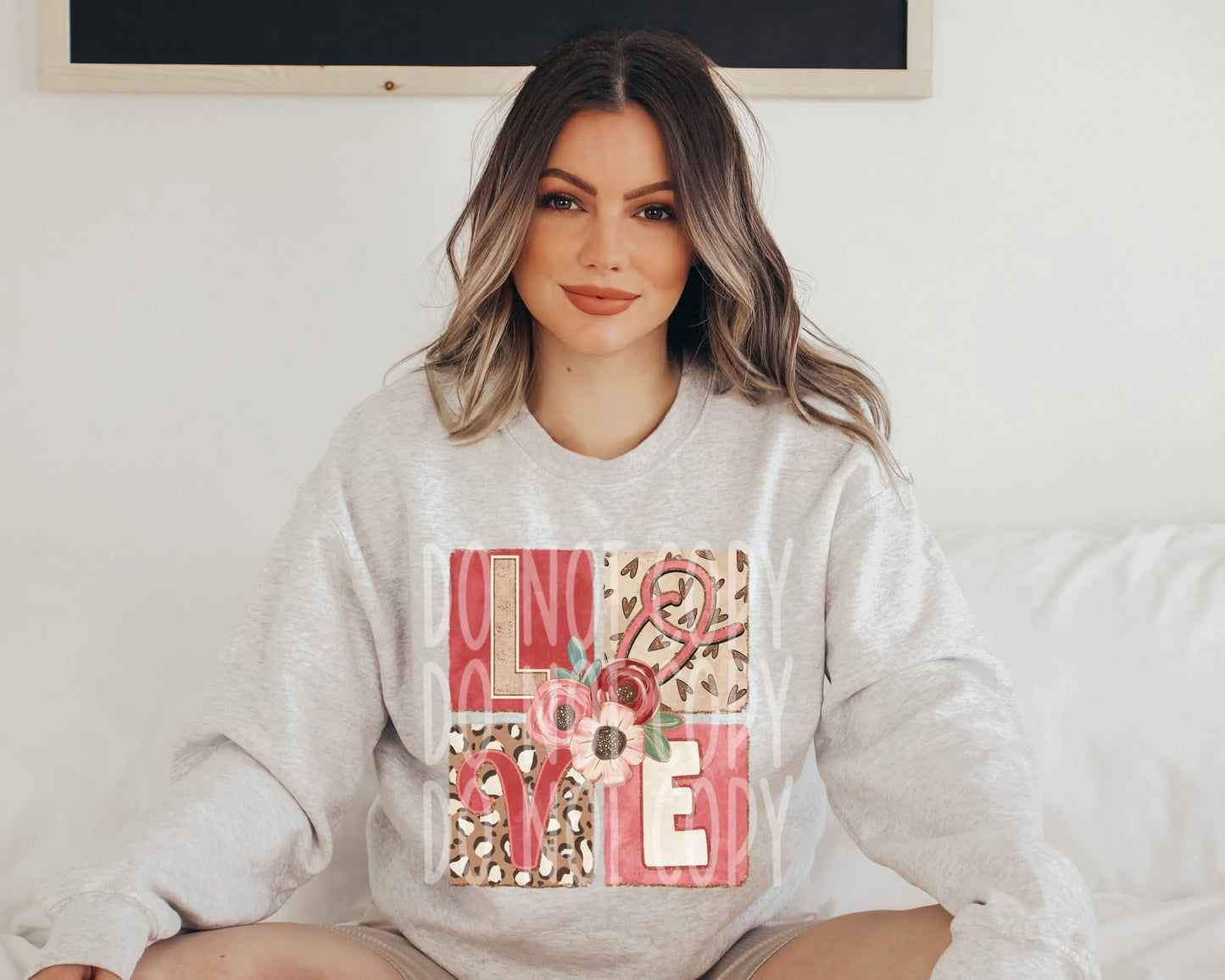 Love Floral PNG DESIGN