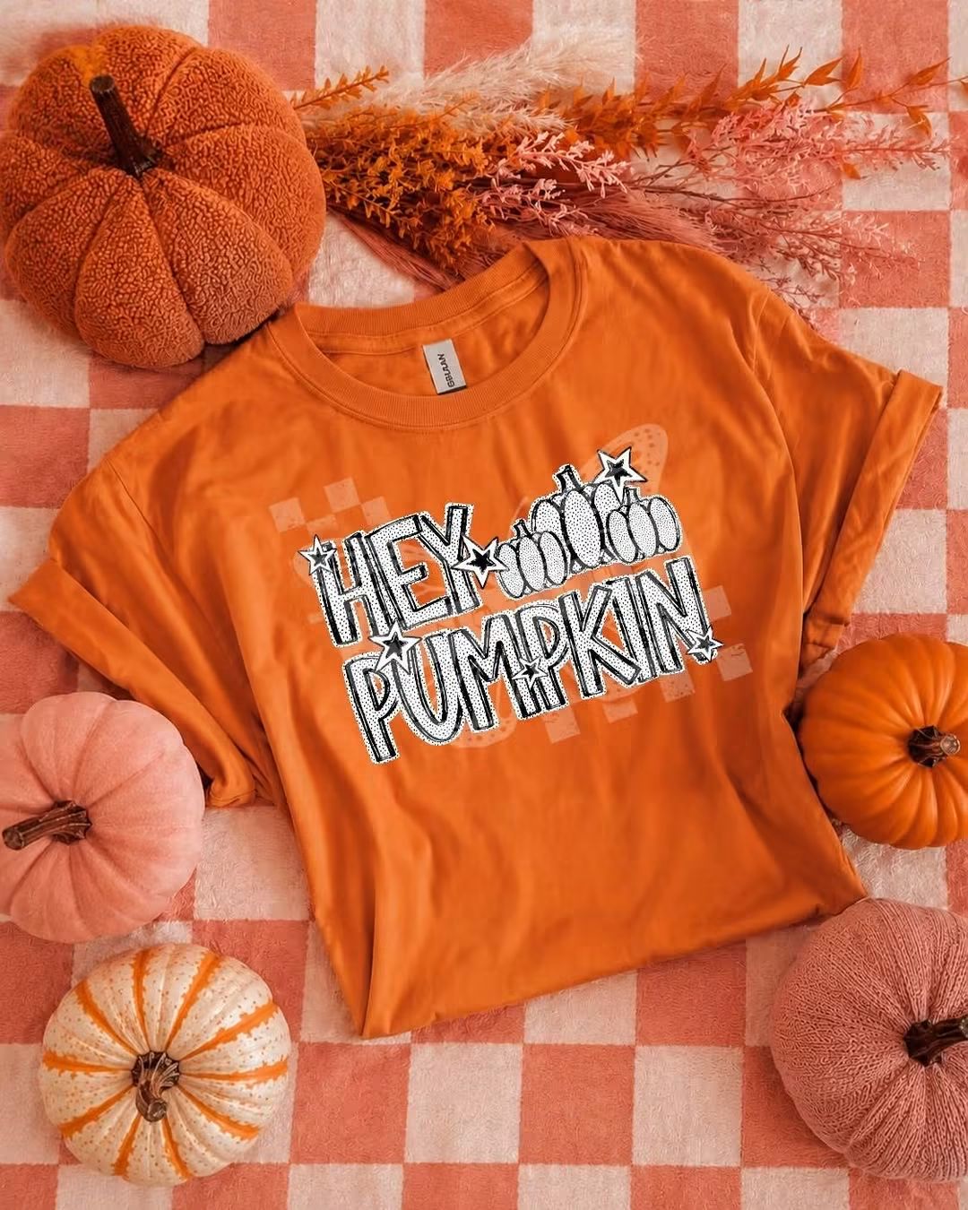 Hey Pumpkin Dottie PNG Design