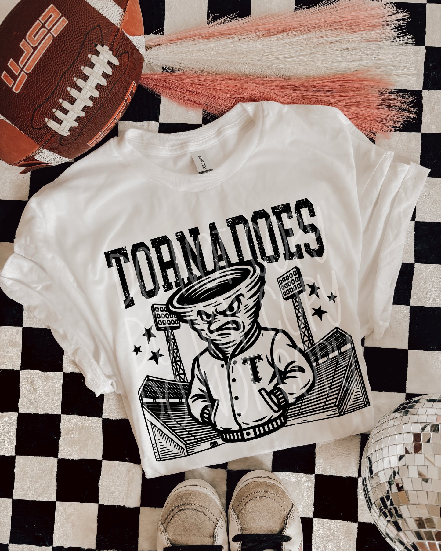 Tornadoes Letterman PNG Design