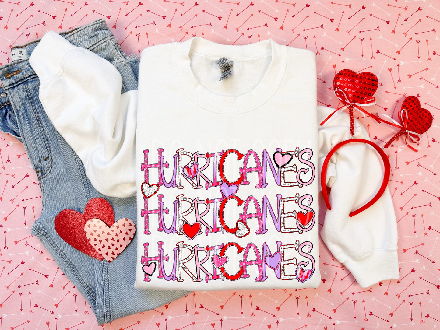 Hurricanes Valentine PNG Design
