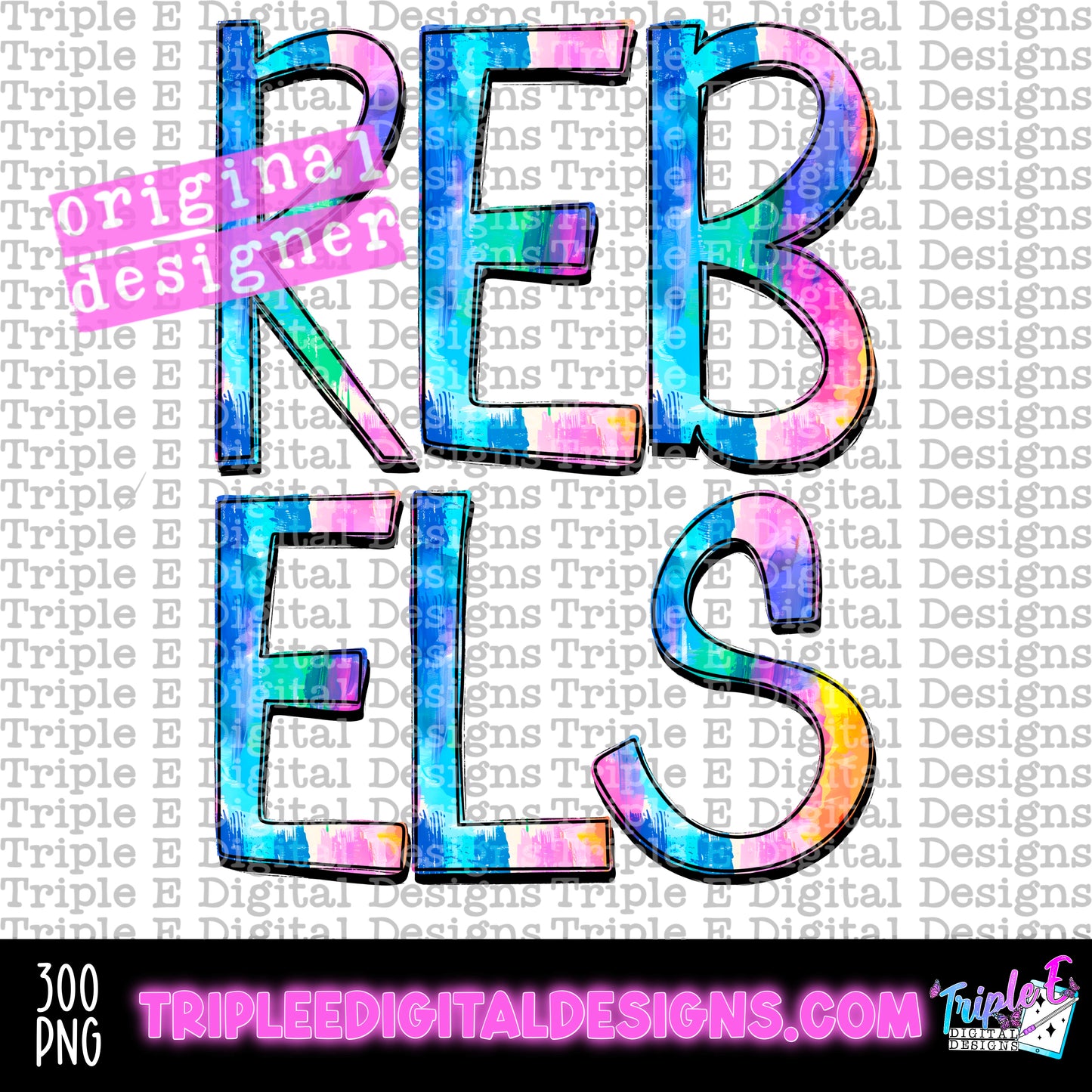 Rebels WC PNG Design