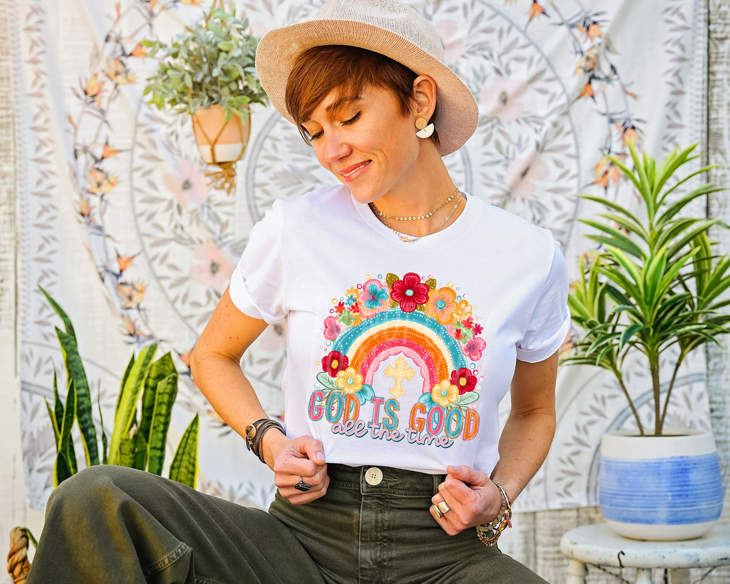 God Is Good PNG Design