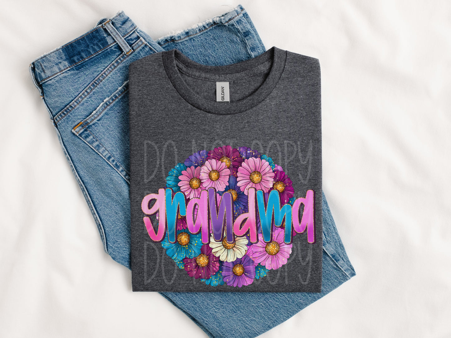 Grandma Floral PNG Design