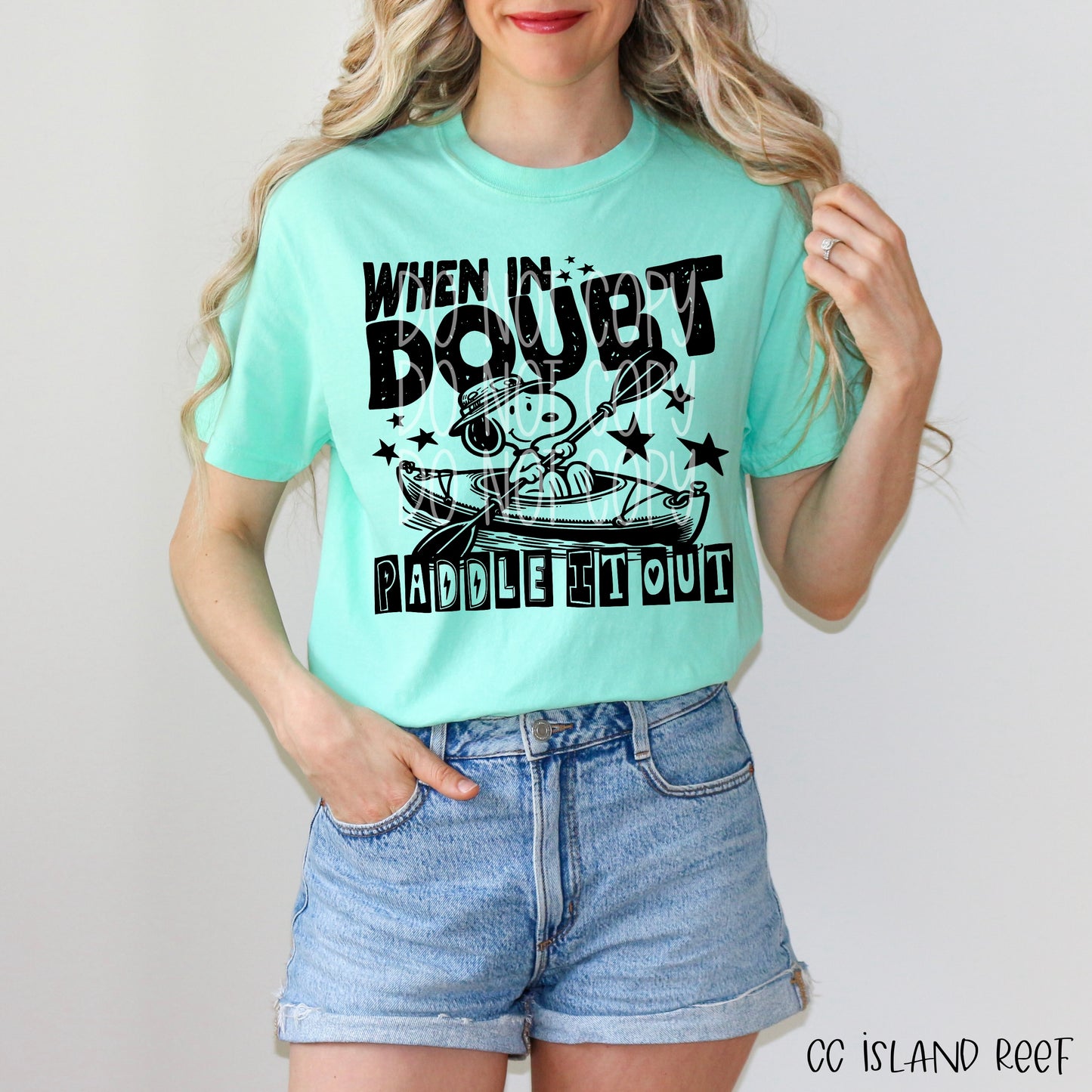 When In Doubt PNG Design