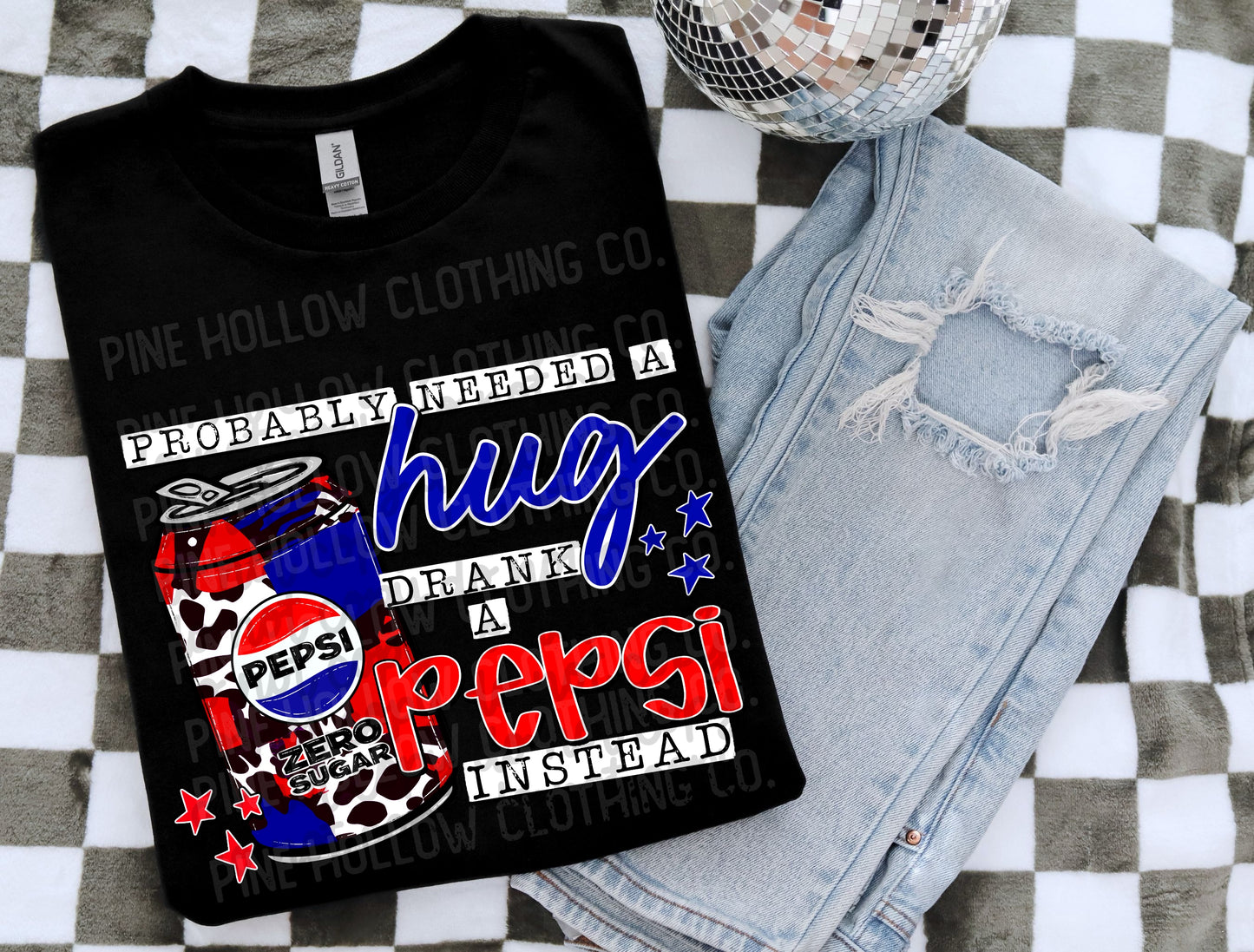 Probably Needed A Hug Pep Zero PNG Design