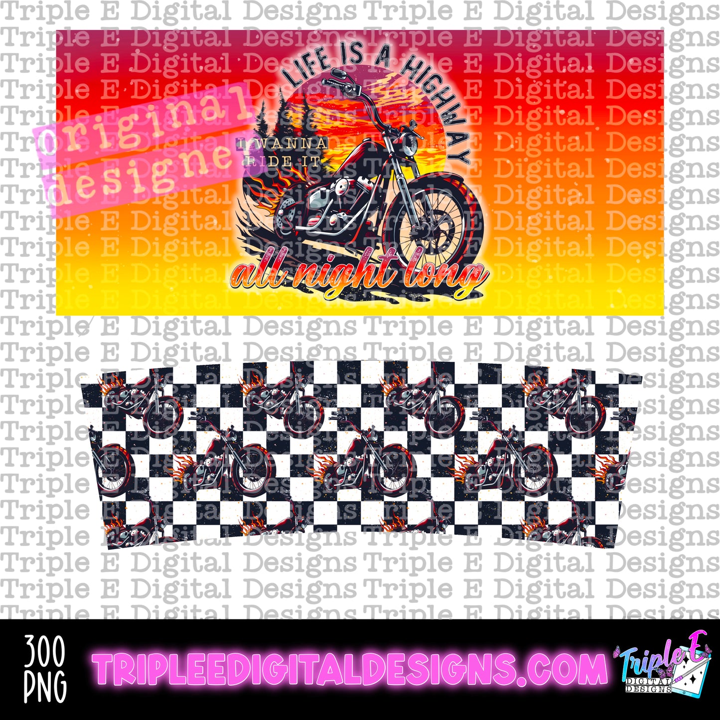 Life Is 40oz Tumbler PNG Design