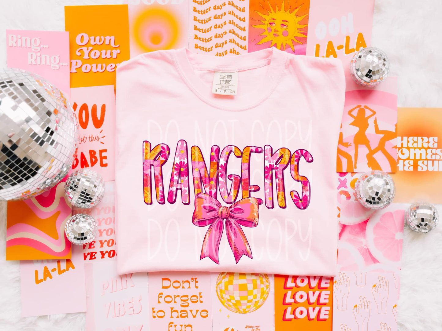 Rangers Bow PNG Design