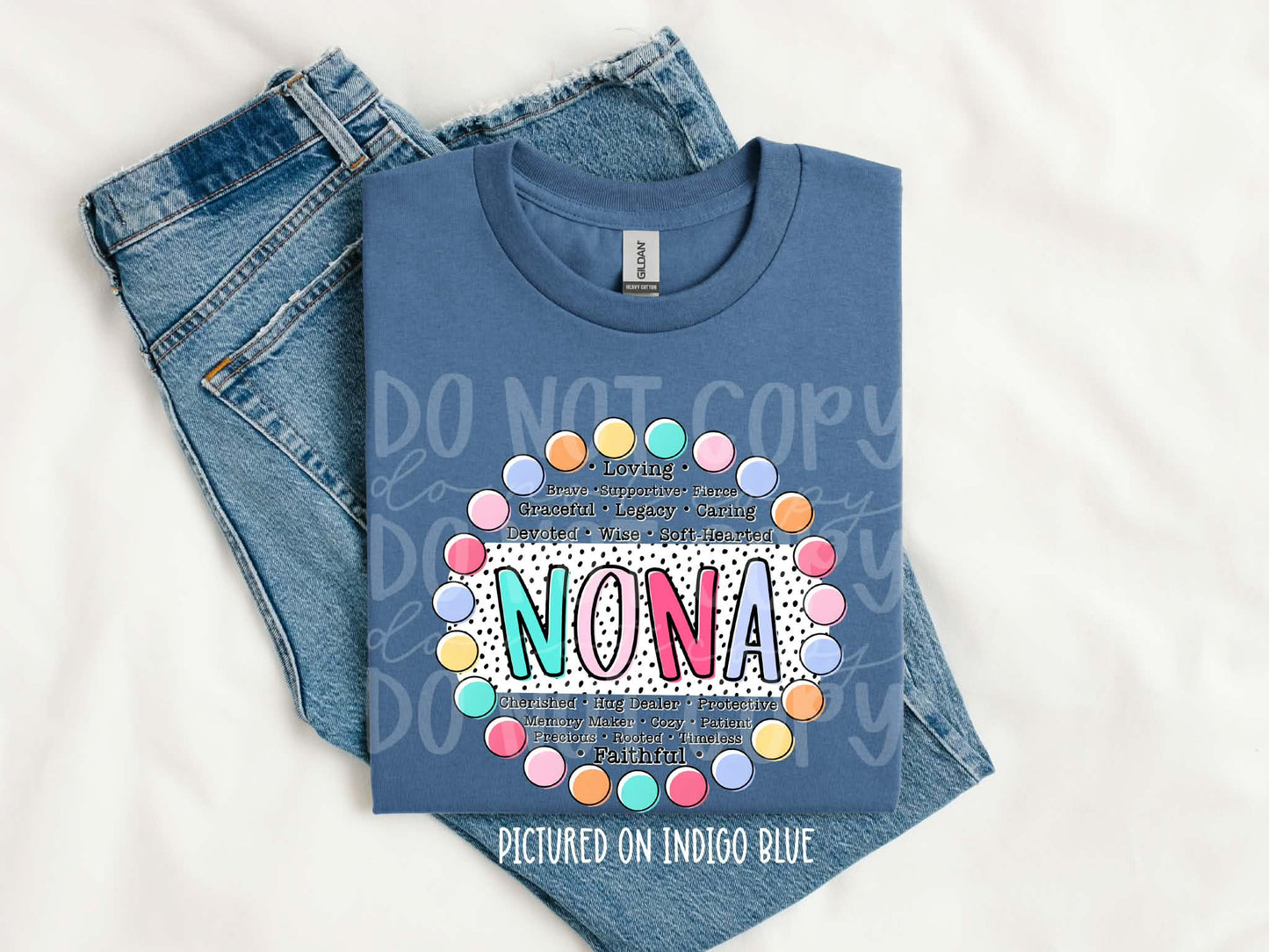Nona Words PNG Design