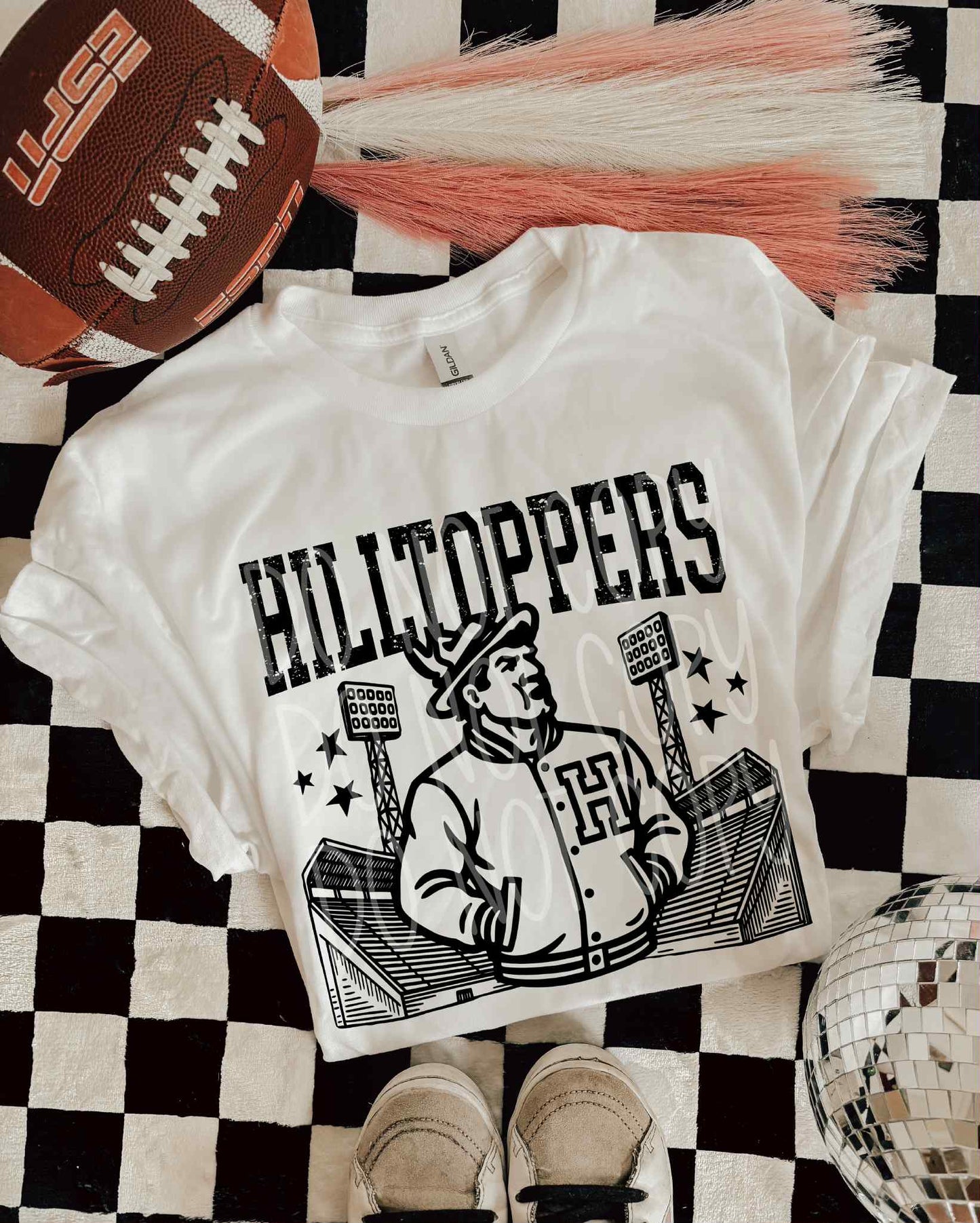 Hilltoppers Letterman PNG Design