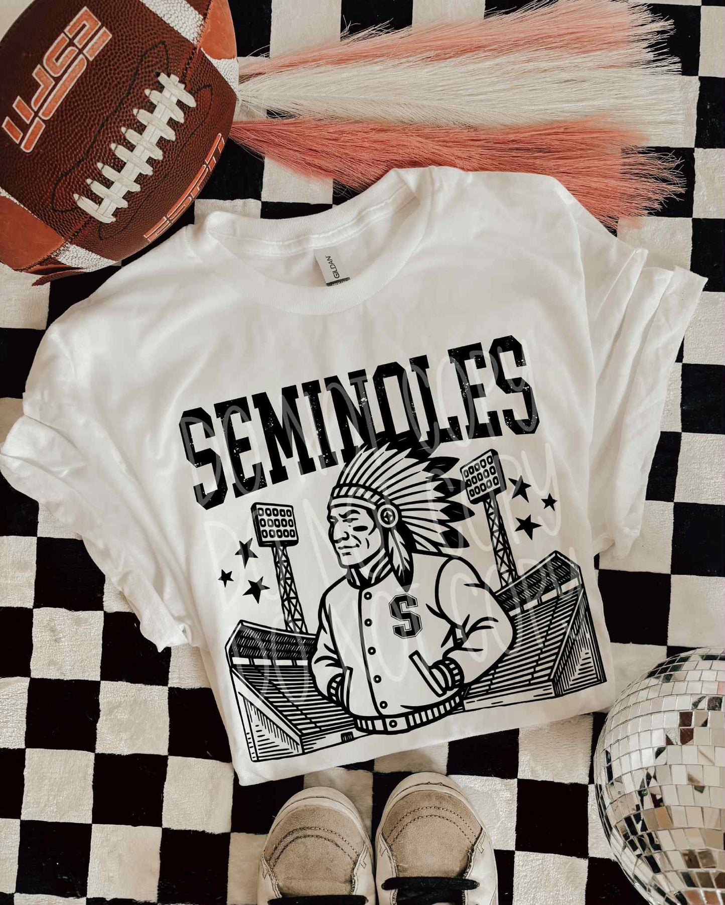 Seminoles Letterman PNG Design