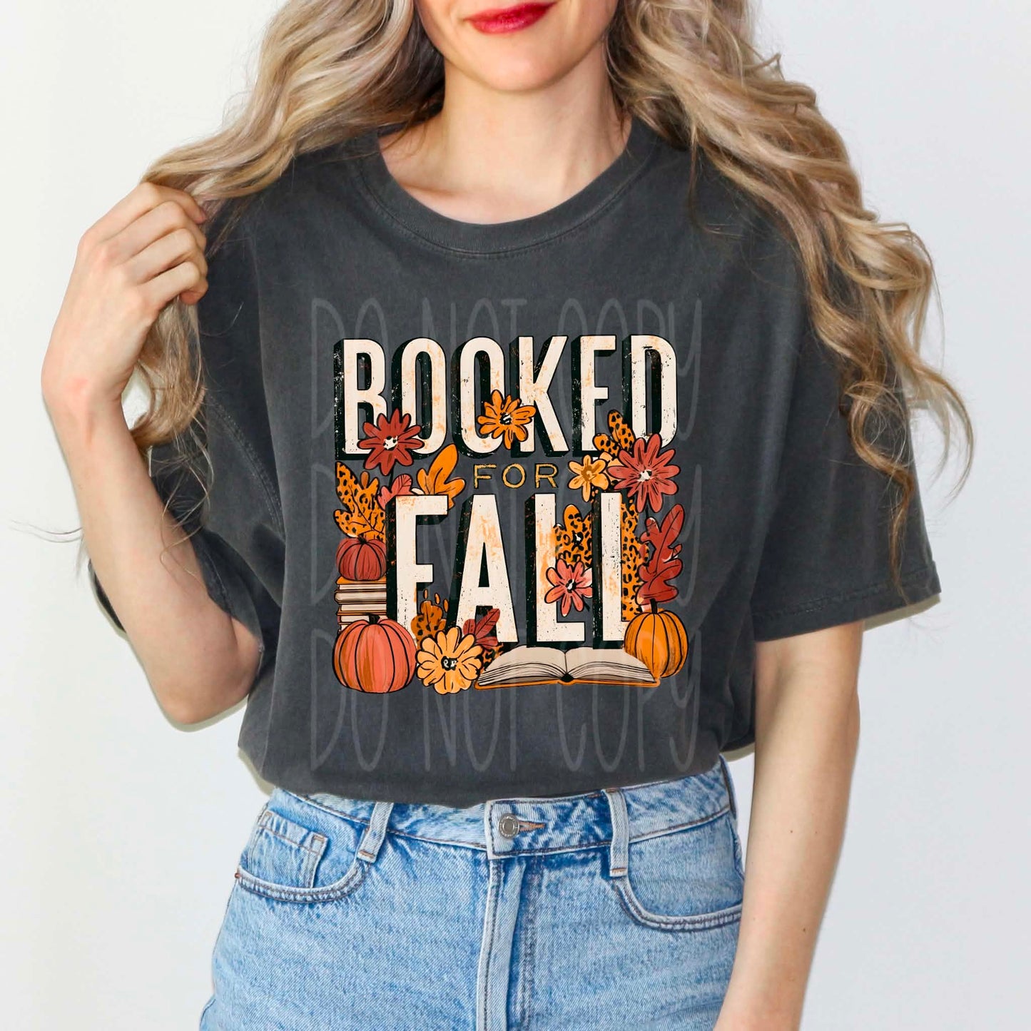 Booked For Fall PNG Design