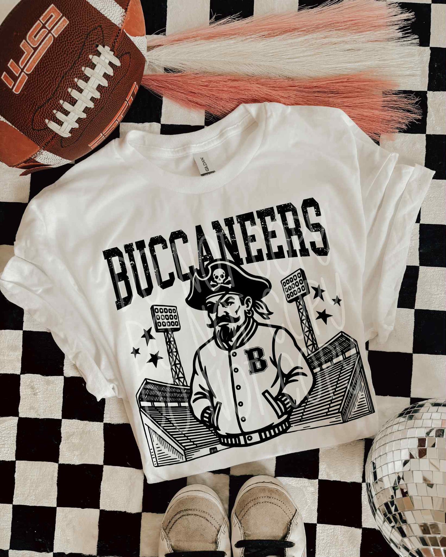 Buccaneers Letterman PNG Design