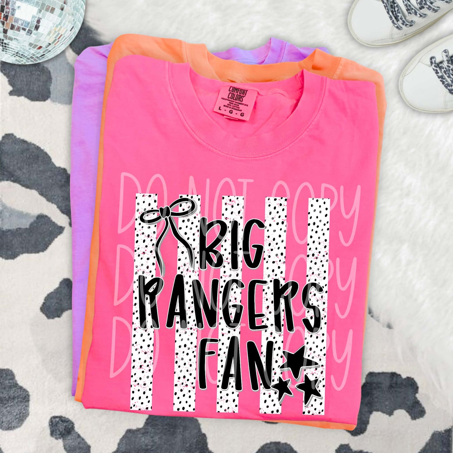 Big Rangers Fan PNG Design
