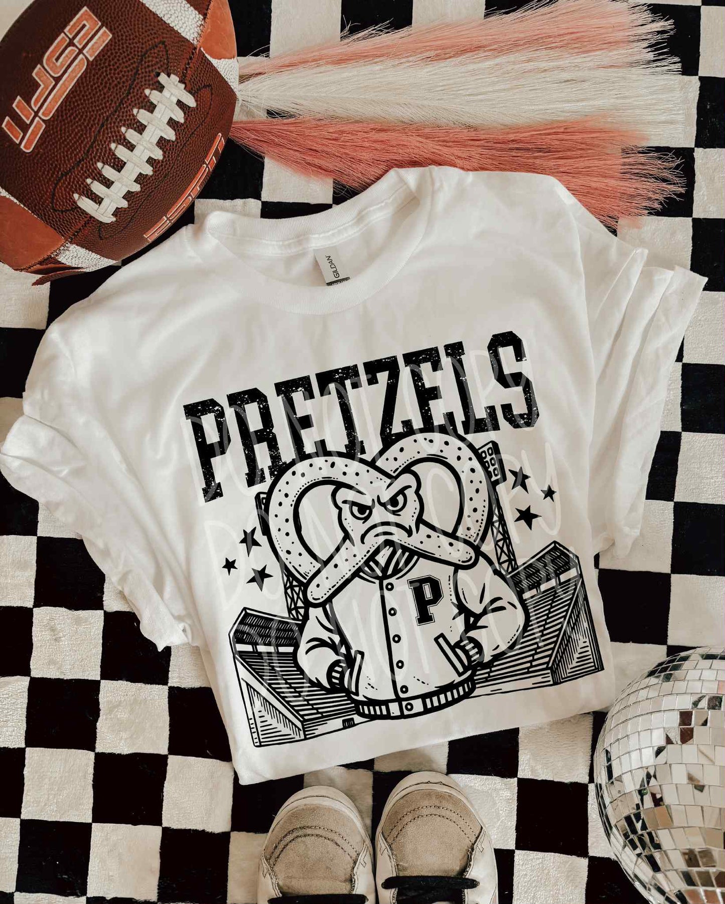 Pretzels Letterman PNG Design