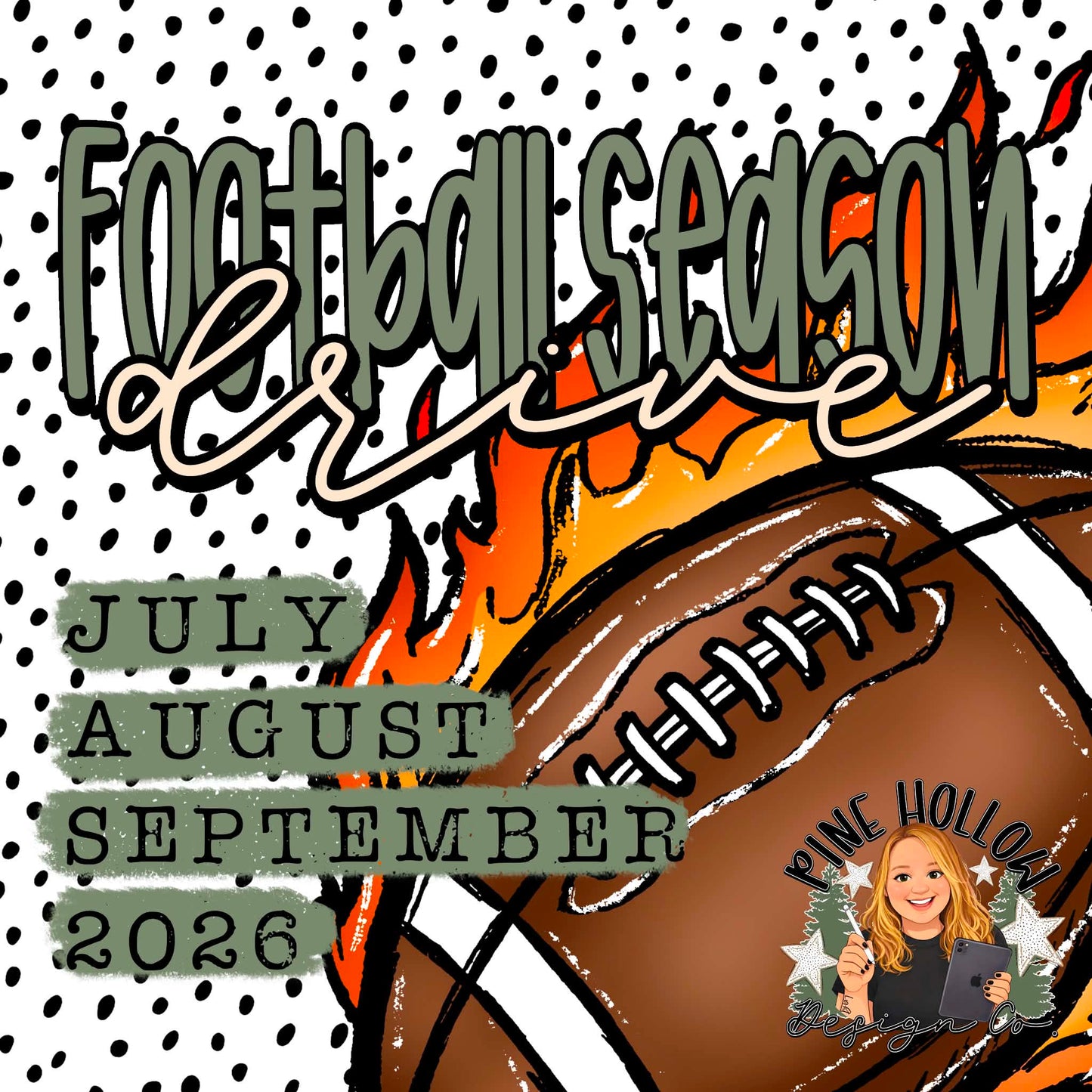 Football Season 2026 Drive (JULY, AUGUST & SEPTEMBER)