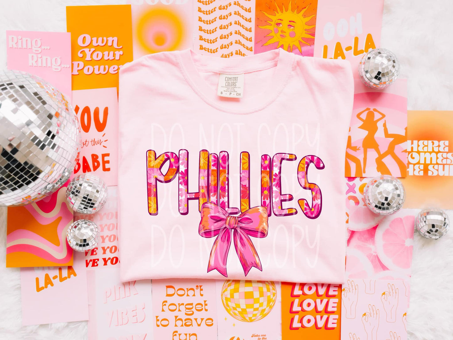 Phillies Bow PNG Design