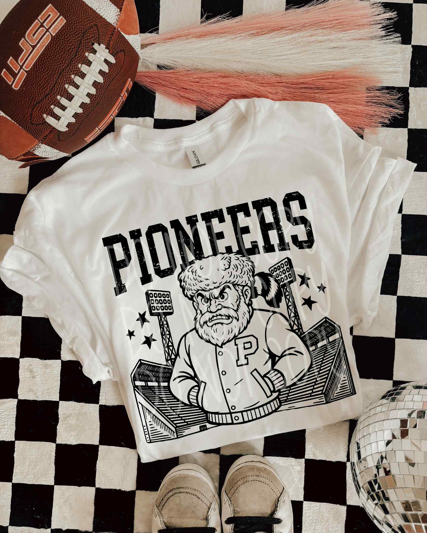 Pioneers Letterman PNG Design