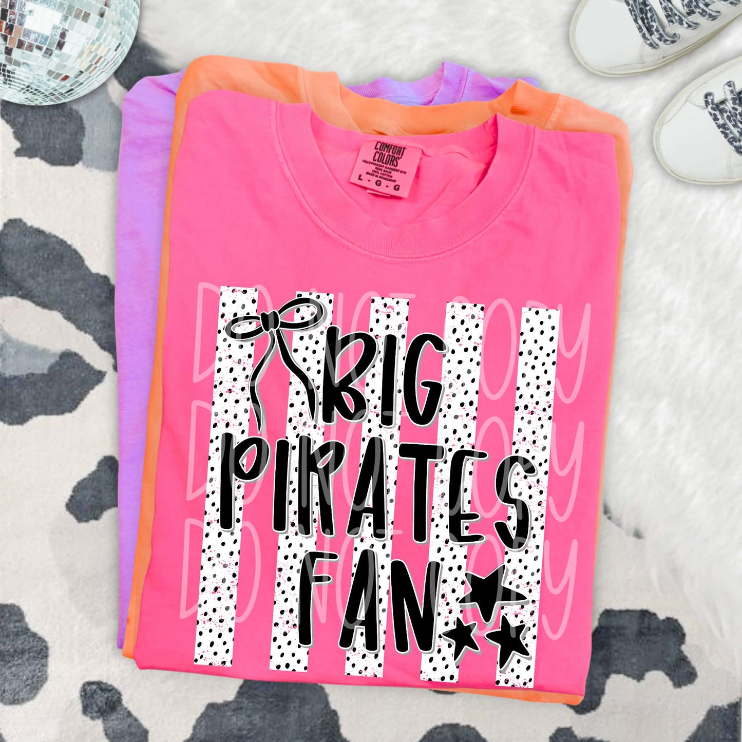 Big Pirates Fan PNG Design