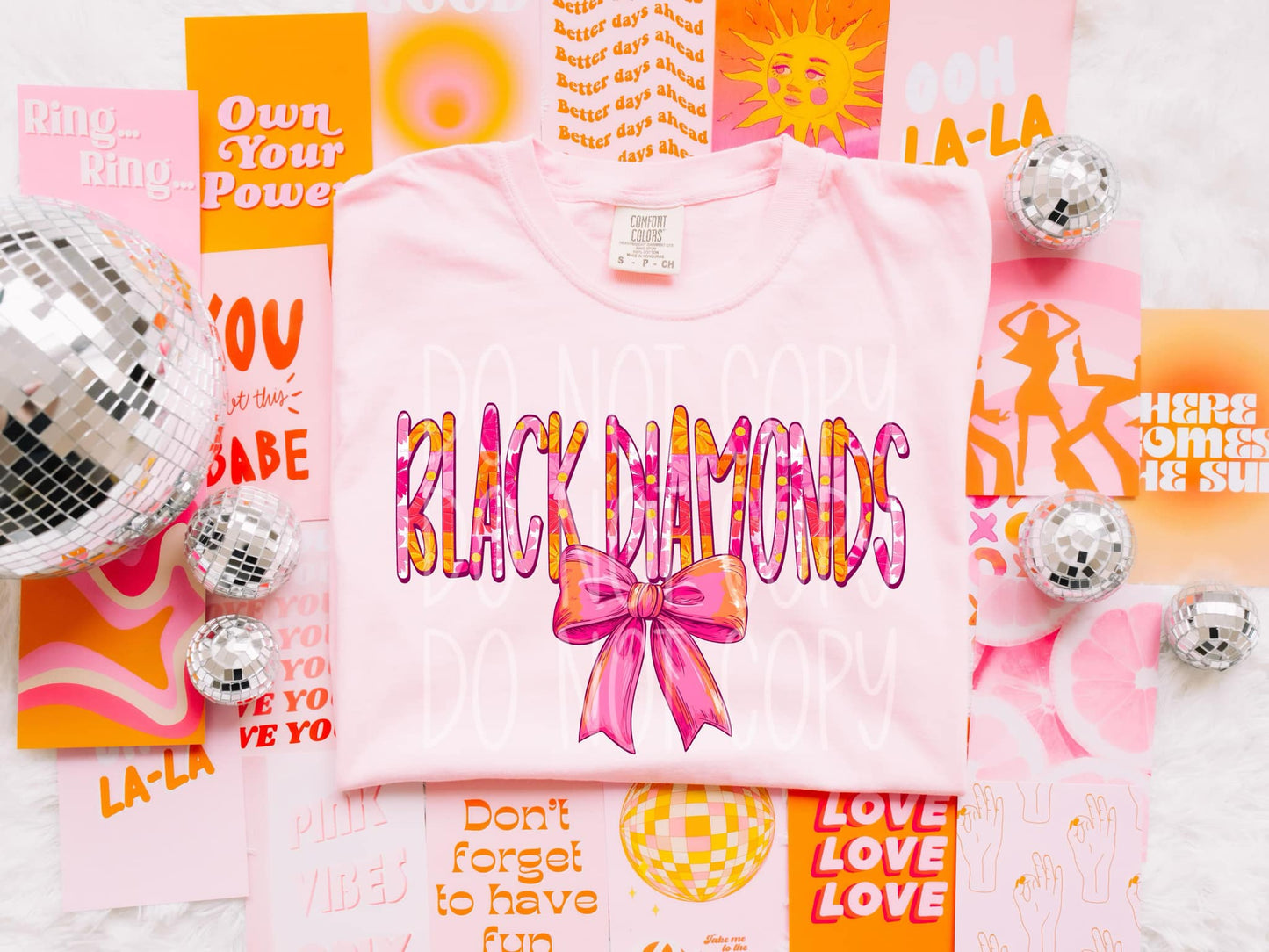 Black Diamonds Bow PNG Design