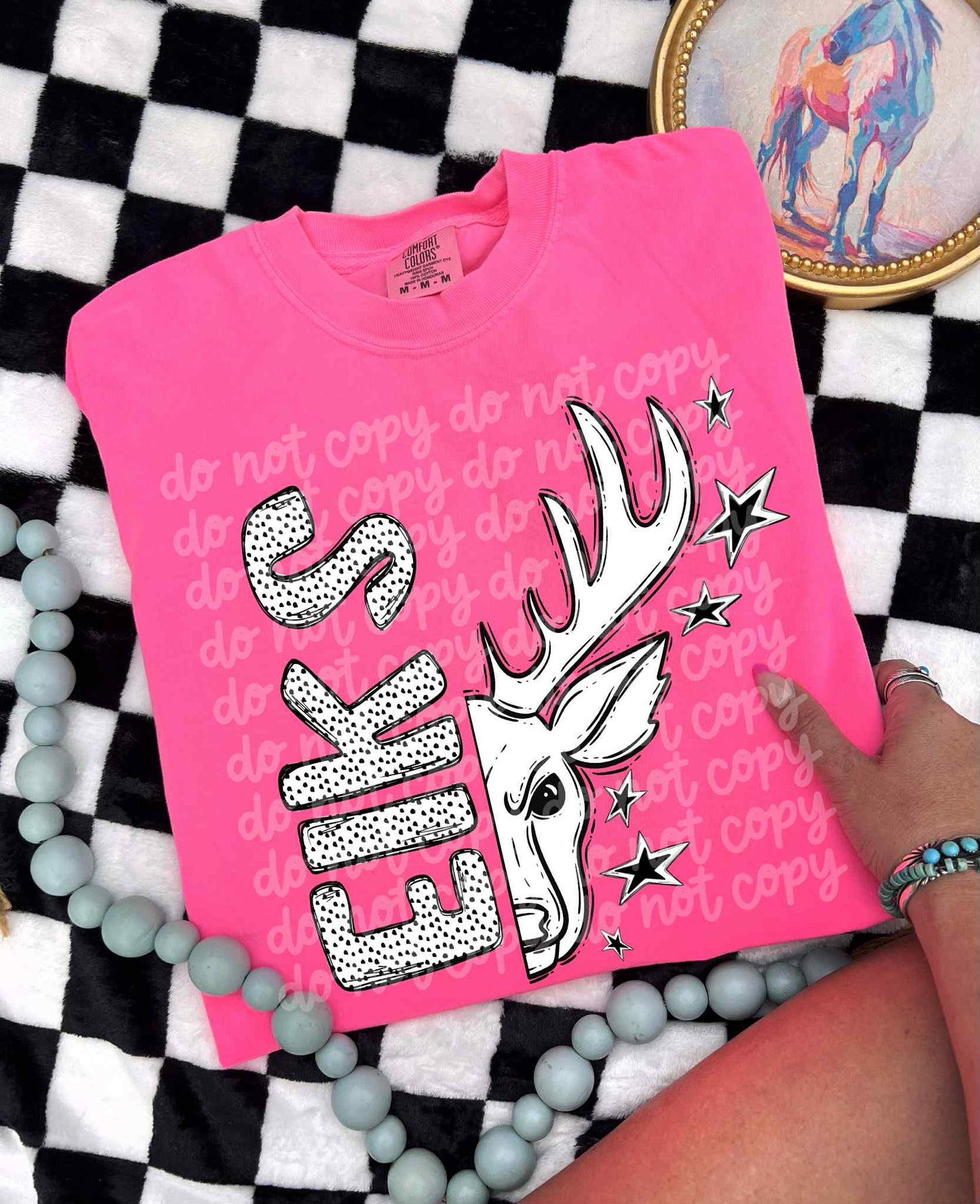 Elks BW Dottie's PNG Design