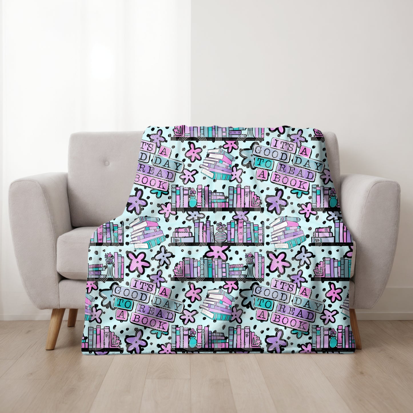 Good Day To Read Seamless PNG Design