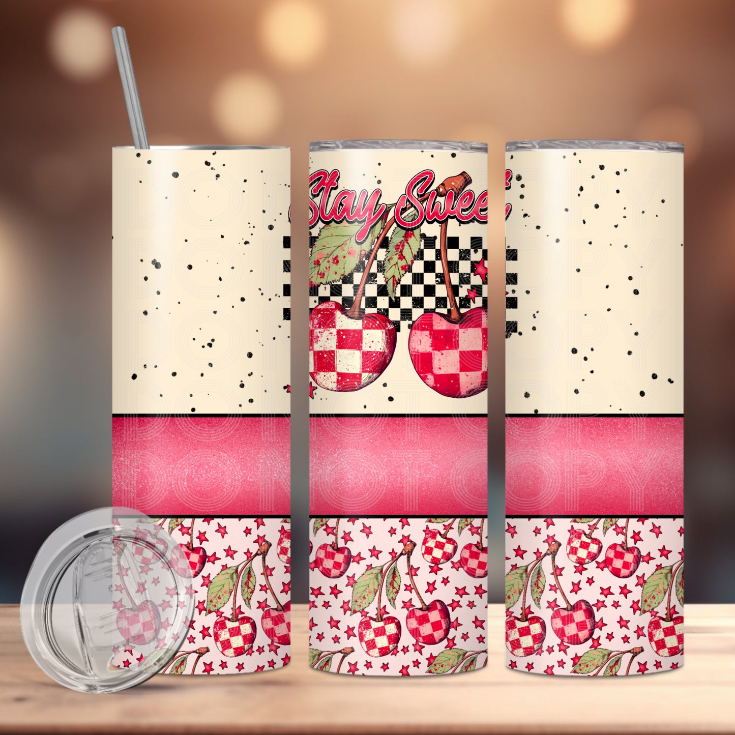 Stay Sweet Tumbler PNG Design