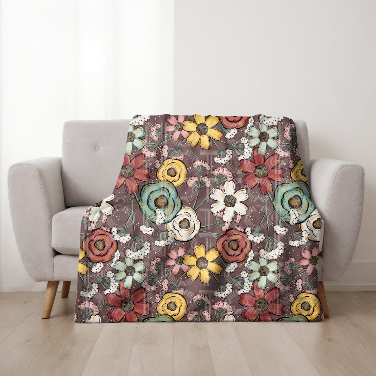 Floral Seamless PNG Design