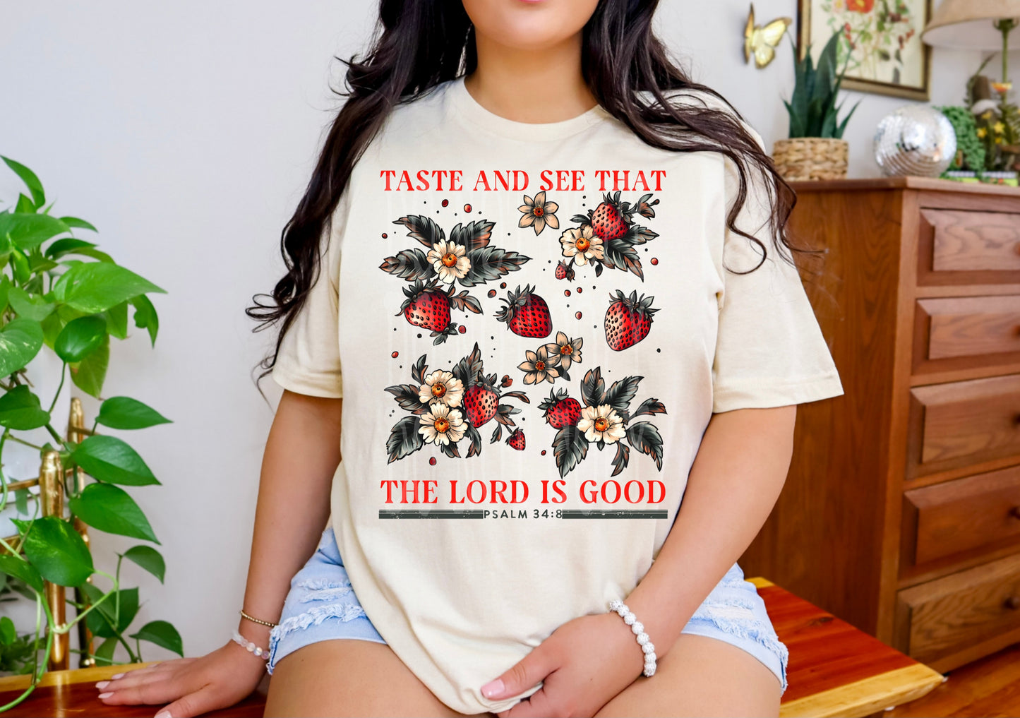 Taste & See PNG Design