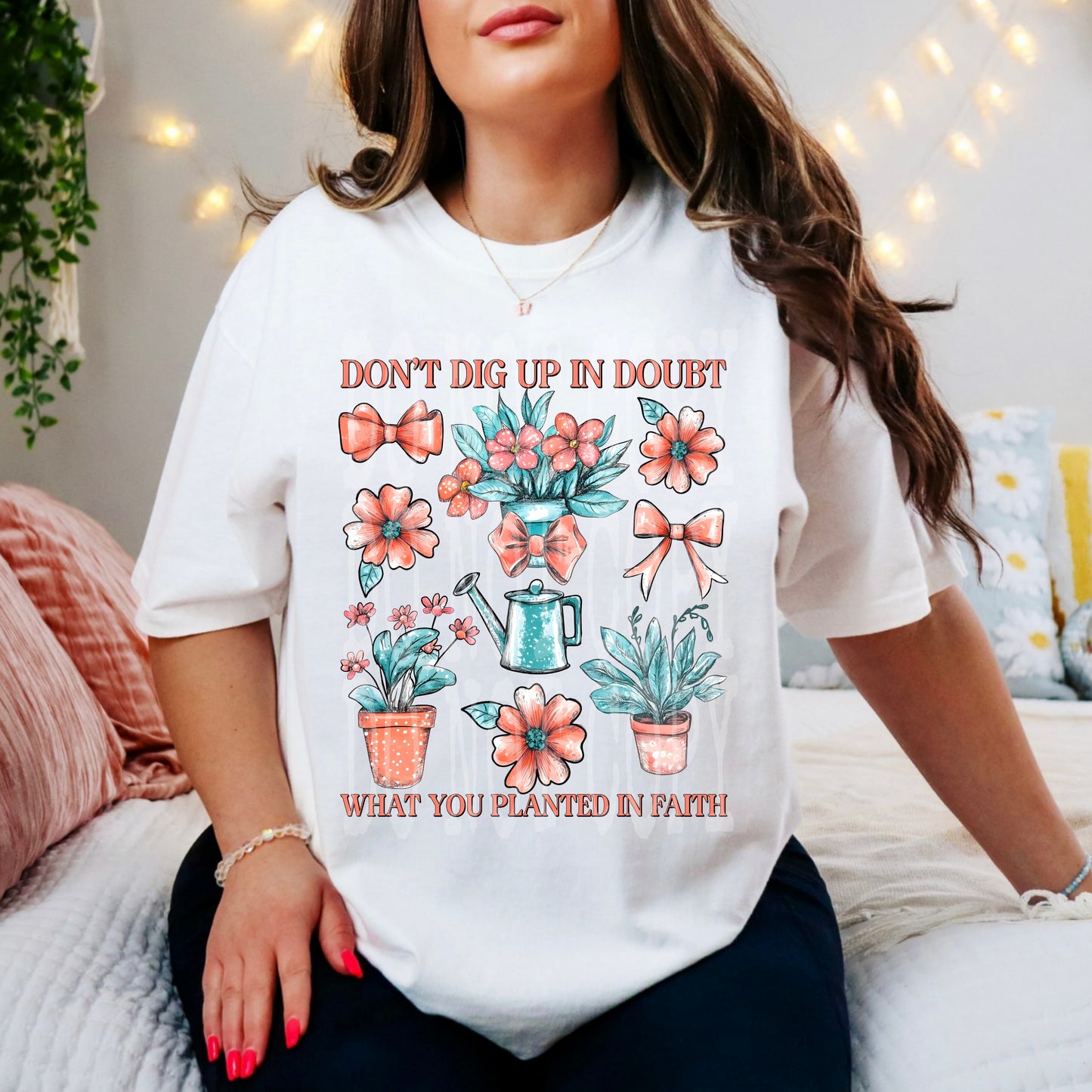 Don't Dig Up In Doubt PNG Design