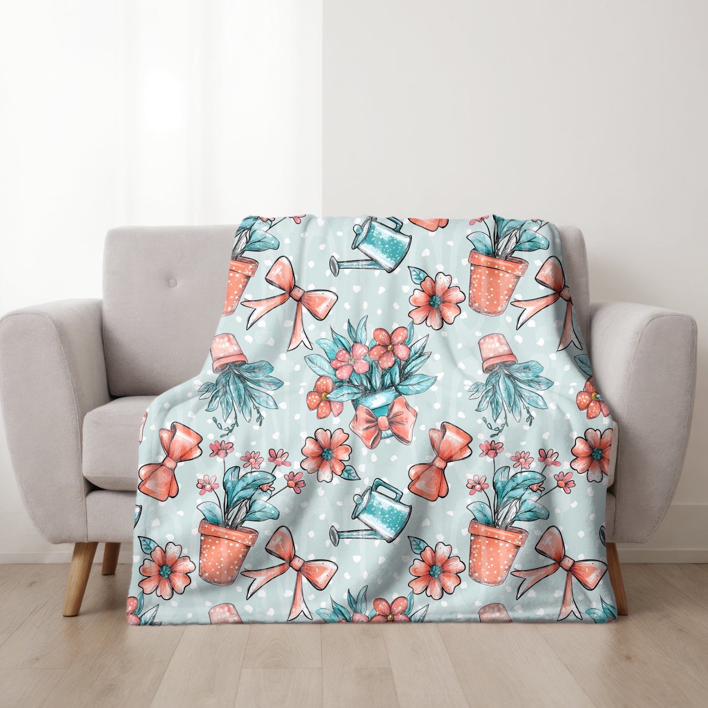 Plant Seamless PNG Design