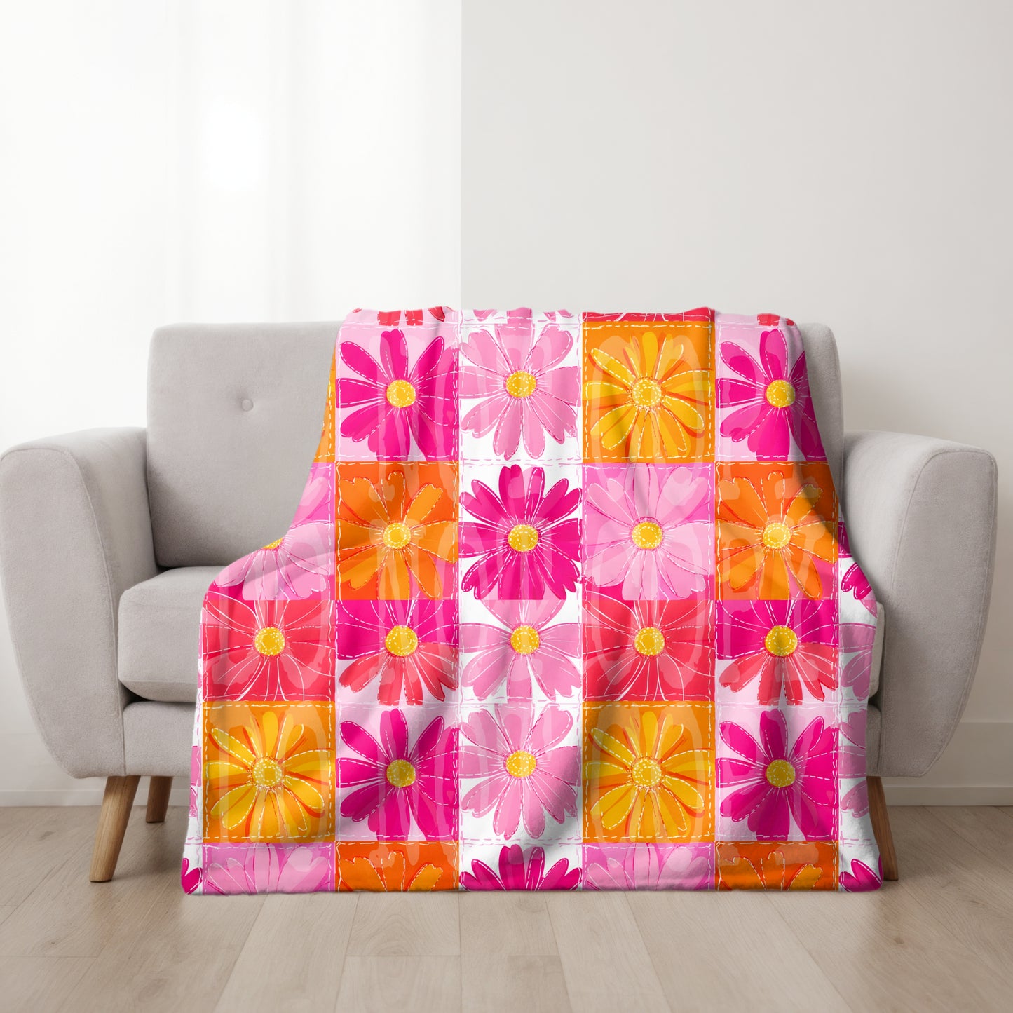 Daisy Seamless PNG Design