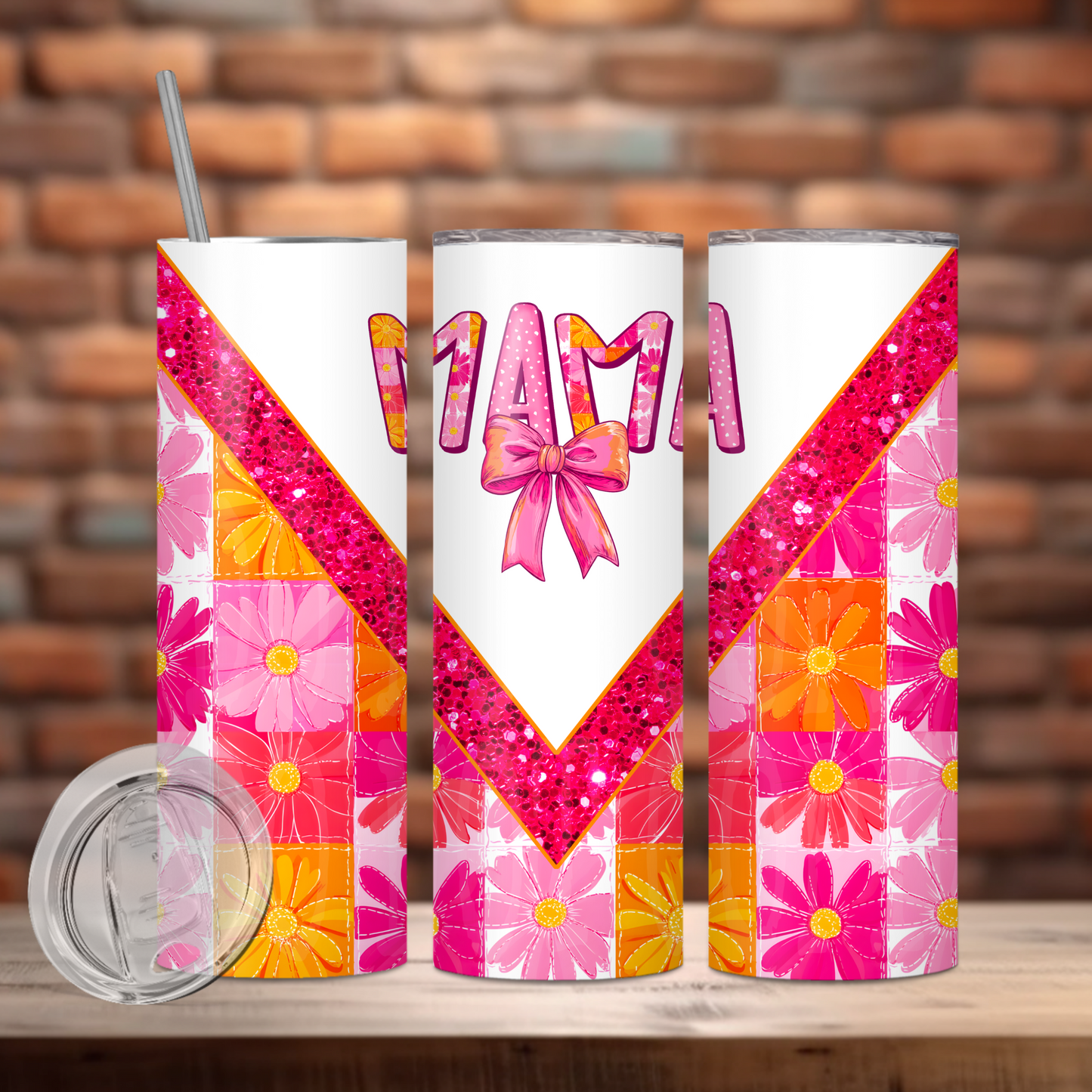 Mama Tumbler PNG Design