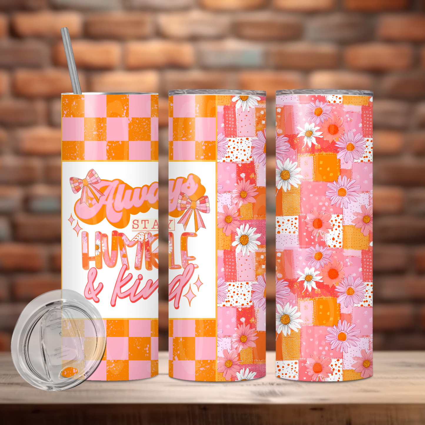 Stay Humble Tumbler PNG Design