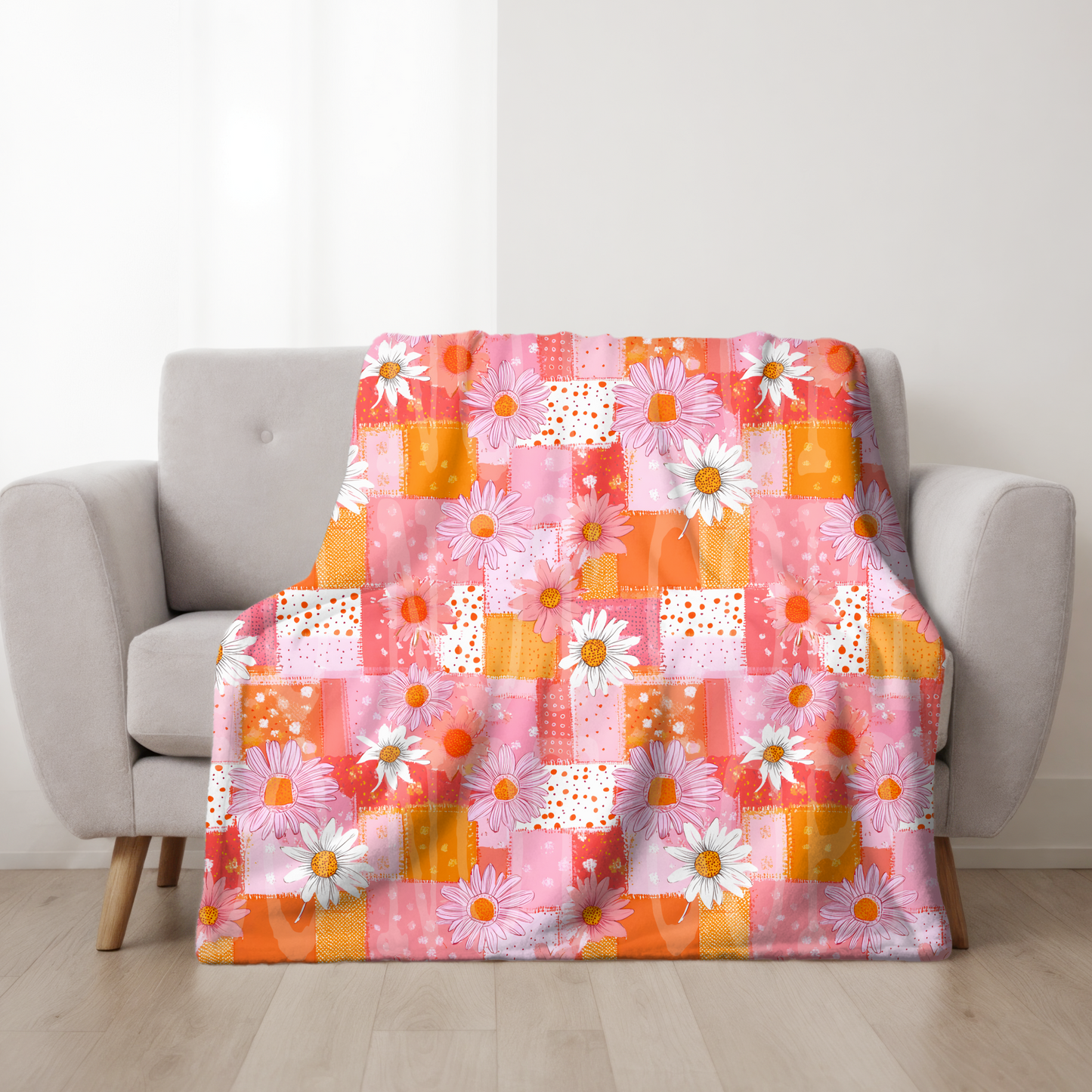 Daisy Seamless PNG Design