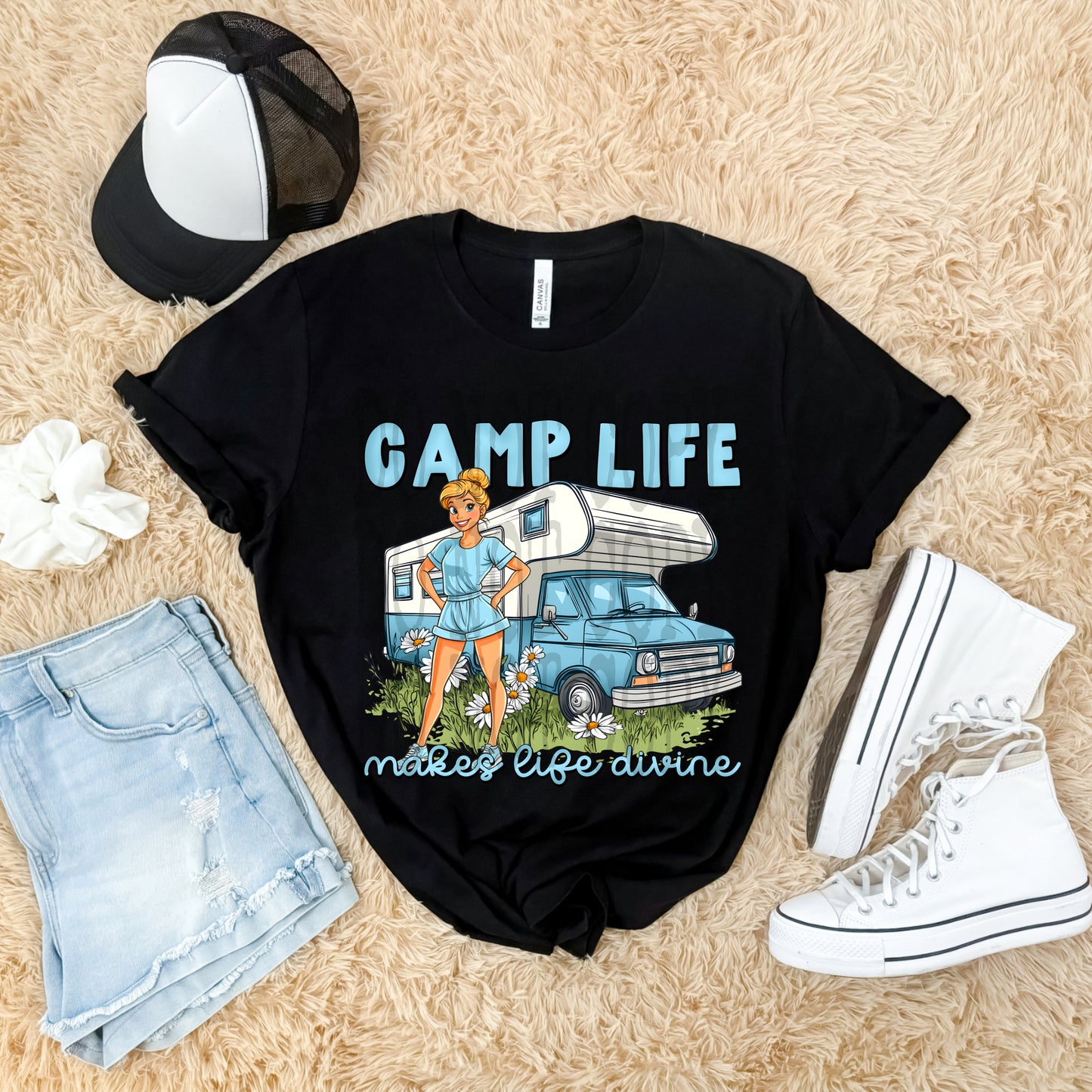 Camp Life PNG Design