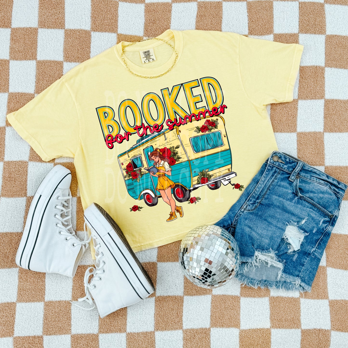 Booked For The Summer PNG Design