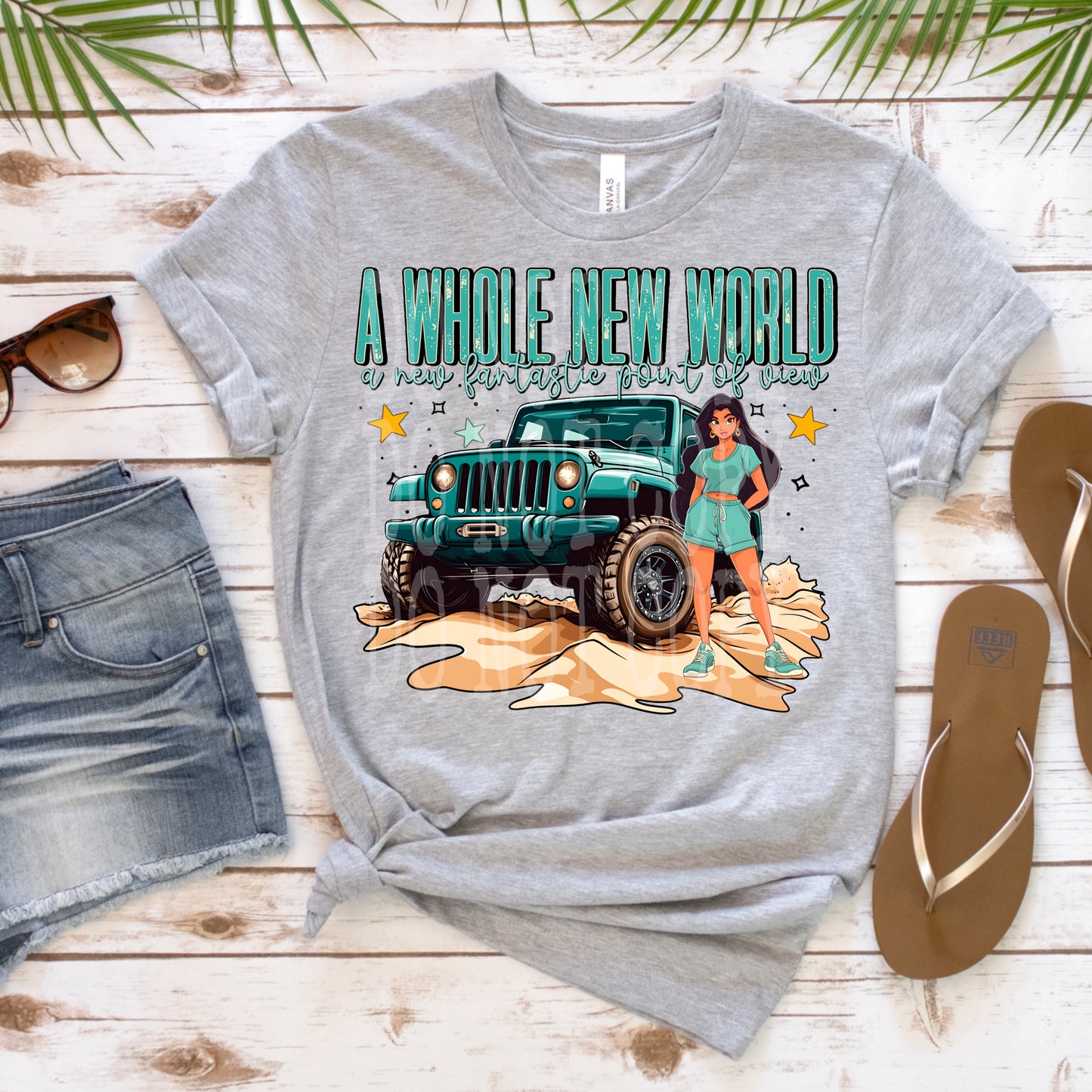 A Whole New World PNG Design