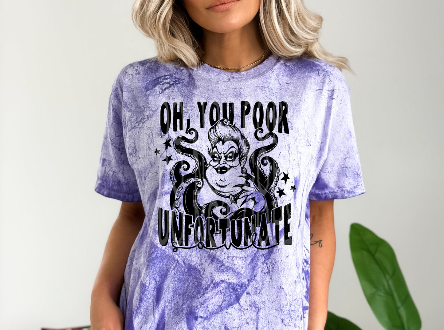 Oh You Poor Unfortunate Soul PNG Design